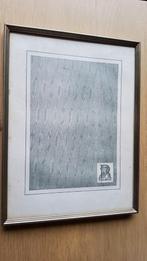 Groot antiek zilver kleur fotolijstje gemerkt Rembrandt., Antiek en Kunst, Ophalen of Verzenden