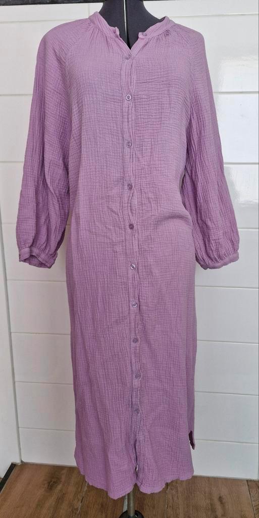 Blackrose lila jurk maat M-L, Kleding | Dames, Jurken, Zo goed als nieuw, Maat 42/44 (L), Paars, Onder de knie, Ophalen of Verzenden