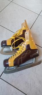 Leren ijshockey schaatsen merk Express maat 43, Ophalen, IJshockeyschaatsen, Overige merken