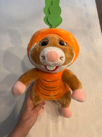 Albert Heijn AH Hamster Knuffel in Wortelpak 28 cm als nieuw beschikbaar voor biedingen