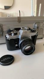 Werkende Pentax Spotmatic met Lensen en Koffer, Audio, Tv en Foto, Fotocamera's Analoog, Ophalen of Verzenden, Zo goed als nieuw