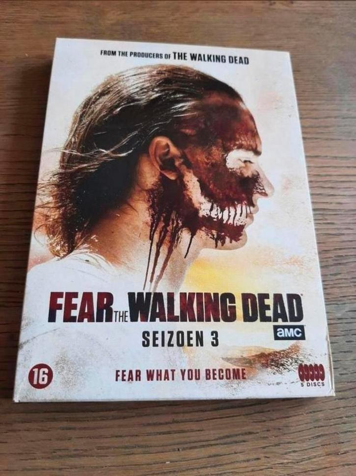 Fear the Walking Dead seizoen 3 dvd box., Cd's en Dvd's, Dvd's | Tv en Series, Zo goed als nieuw, Horror, Boxset, Vanaf 16 jaar