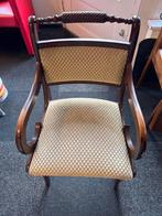 Mooie Vintage Stoel met Houten Frame, Ophalen