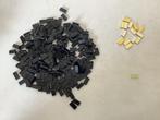 Lego tegel 1x2 zwart chroom en glow in the dark, Ophalen of Verzenden, Gebruikt, Losse stenen, Lego