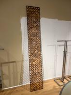Hangend houten decoratie scherm kamerscherm room divider, Ophalen, Zo goed als nieuw