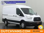 Ford Transit 2.0TDCI 130PK L2H2 | Airco | Cruise | 3-Persoon, Voorwielaandrijving, Stof, Gebruikt, Wit