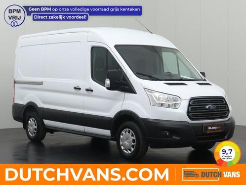 Ford Transit 2.0TDCI 130PK L2H2 | Airco | Cruise | 3-Persoon, Auto's, Bestelauto's, Te koop, ABS, Airconditioning, Boordcomputer