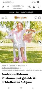 Eenhoorn verkleedpak, Kinderen en Baby's, Carnavalskleding en Verkleedspullen, Ophalen, Zo goed als nieuw, Jongen of Meisje