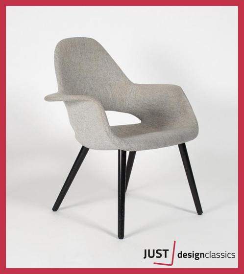 Vitra Organic Chair Grijs Stof (voorraad:2), Huis en Inrichting, Stoelen, Zo goed als nieuw