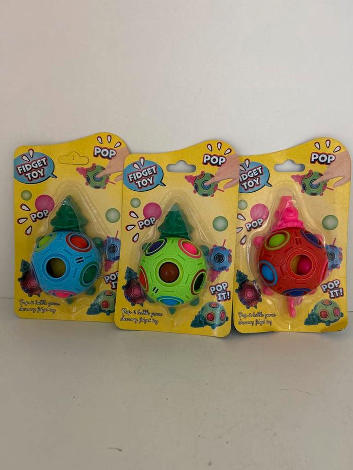 3x Fidget Toys - Prikkelend Speelgoed!, Kinderen en Baby's, Speelgoed | Overig, Nieuw, Jongen of Meisje, Ophalen of Verzenden