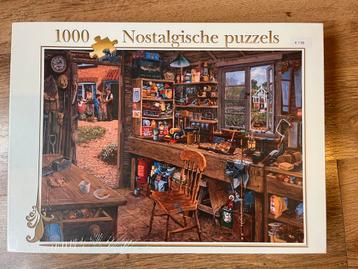 Puzzel Compleet in Folie - Nostalgische Puzzels beschikbaar voor biedingen