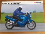 Folder Suzuki GSX750F, Ophalen of Verzenden, Suzuki
