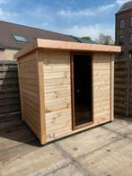 Buitensauna Binnensauna Grenen sauna buiten sauna + kachel, Ophalen of Verzenden, Nieuw
