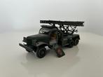Militaire truck statisch modelbouw vintage, Hobby en Vrije tijd, Modelbouw | Auto's en Voertuigen, Overige merken, Gebruikt, 1:50 of kleiner