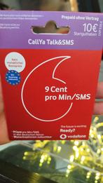 Duitse Vodafone Sim Karte met 10€ beltegoed, Ophalen of Verzenden, Nieuw, Overige providers