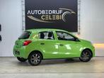 Mitsubishi Space Star 1.0 Intense 2014 GROEN APK|AIRCO|ELKTR, Auto's, Mitsubishi, Voorwielaandrijving, Euro 5, Stof, Gebruikt