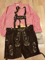 Lederhose 52 leer overhemd kousen oktoberfeest, Kleding | Heren, Ophalen, Nieuw, Maat 52/54 (L)