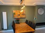 Eettafel met 6 stoelen, Huis en Inrichting, Tafels | Eettafels, Ophalen, Gebruikt, 100 tot 150 cm, Vijf personen of meer