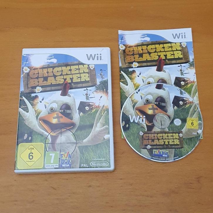 OPRUİMEN | Wii | Chicken Blaster, Spelcomputers en Games, Games | Nintendo Wii, Gebruikt, Muziek, 1 speler, Vanaf 12 jaar, Ophalen of Verzenden