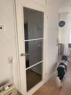 Witte opdek glasdeur Jan des Bouvrie 85x223, Ophalen, Gebruikt, 80 tot 100 cm, 215 cm of meer