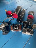 Vintage Camera Collectie Minolta en Nikon, Ophalen, Gebruikt, Spiegelreflex, Minolta