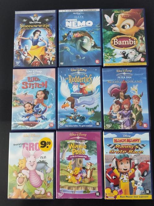 Disney DVD's (6 stuks, 3 reeds verkocht), Cd's en Dvd's, Dvd's | Tekenfilms en Animatie, Zo goed als nieuw, Amerikaans, Tekenfilm