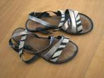 Speelse zebravacht teenschoentjes LAZAMANI 41 Snazzeys, Verzenden, Lazamani, Sandalen of Muiltjes, Zo goed als nieuw
