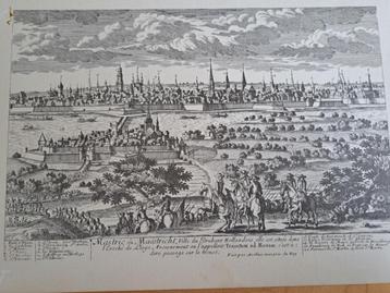 8 gravures van Maastricht ca 1575-1740 beschikbaar voor biedingen