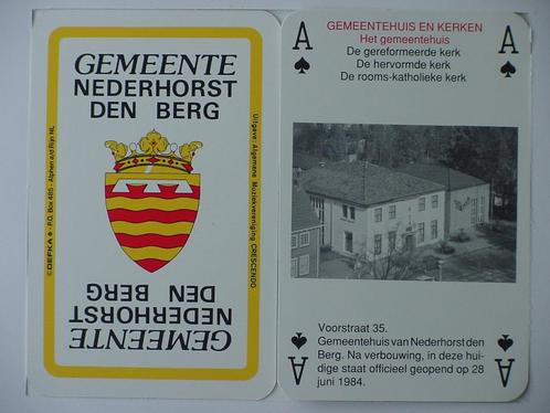 Kaart- en Kwartetspel Nederhorst den Berg, Verzamelen, Speelkaarten, Jokers en Kwartetten, Nieuw, Kwartet(ten), Ophalen of Verzenden