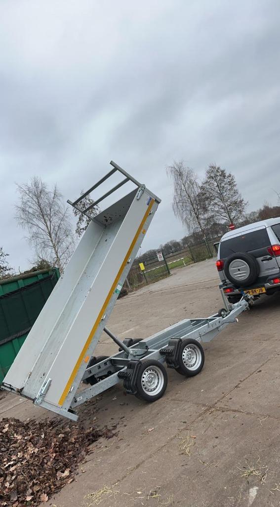Eduard kipper 300 x 160 2700 kg NIEUW leverbaar!, Auto diversen, Aanhangers en Bagagewagens, Nieuw, Ophalen