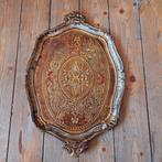 Lucky Vintage Florentijns dienblad Italië brocante, Gebruikt, Brocante, Lucky Vintage, Florentijns dienblad