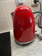 Rode Smeg waterkoker., Witgoed en Apparatuur, Waterkokers, 1 tot 2 liter, Ophalen of Verzenden, Gebruikt