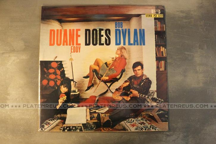 LP Duane Eddy Does Bob Dylan ( 1965 Rock & Roll ) 3615, Cd's en Dvd's, Vinyl | Rock, Poprock, 12 inch, Ophalen of Verzenden