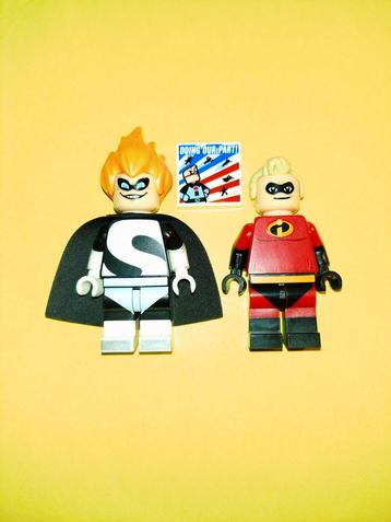 LEGO DISNEY CMF INCREDIBLES FIGUREN/POPPETJES  beschikbaar voor biedingen