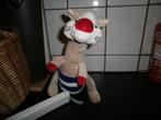 Ohra otter otje velours bruin rood/blauw/wit knuffel 30 cm, Ophalen of Verzenden, Nieuw, Overige typen