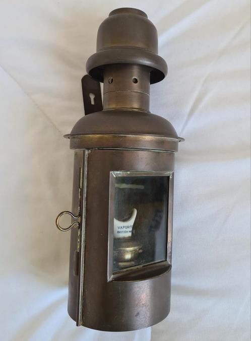 Antieke LANTAARN petroleum koper SHERWOODS Vaporite, Antiek en Kunst, Antiek | Koper en Brons, Koper, Ophalen of Verzenden