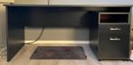 Bureau zwart 160x80, Huis en Inrichting, Bureaus, Ophalen, Gebruikt, Bureau