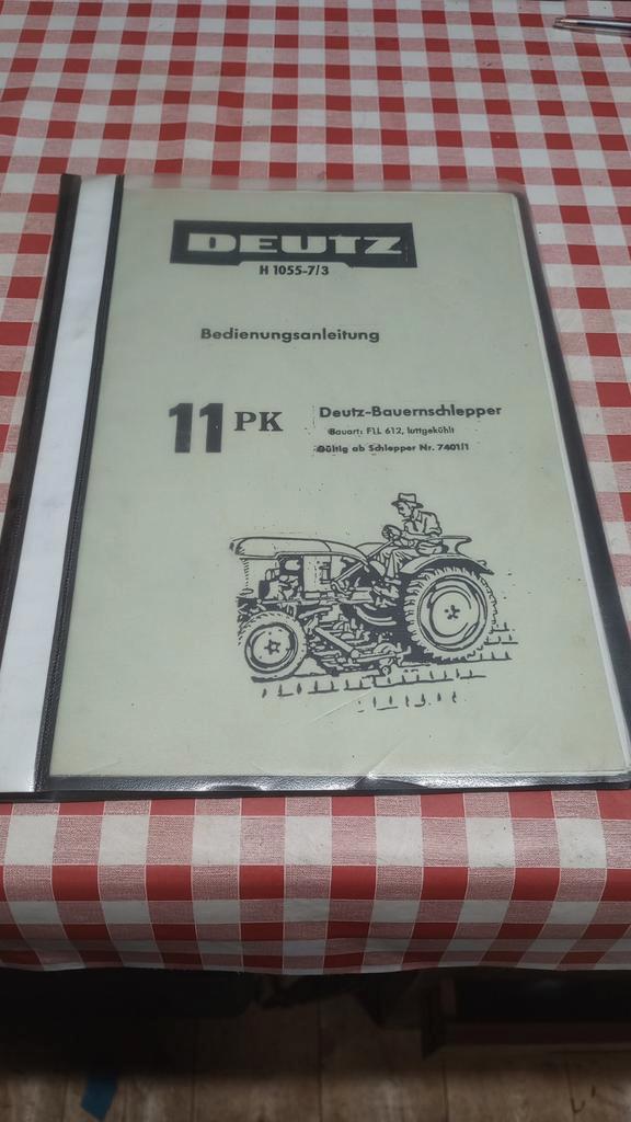 Boekje Deutz F1L612 - Handleiding, Boeken, Techniek, Gelezen, Autotechniek, Ophalen of Verzenden