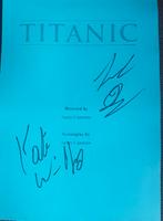 handtekening titanic kate winslet leonardo dicaprio, Verzamelen, Film en Tv, Ophalen of Verzenden, Zo goed als nieuw