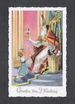 Sinterklaas Groeten van St. Nicolaas Meisje Poppen., Verzamelen, Ansichtkaarten | Themakaarten, Ongelopen, Cultuur en Media, Ophalen