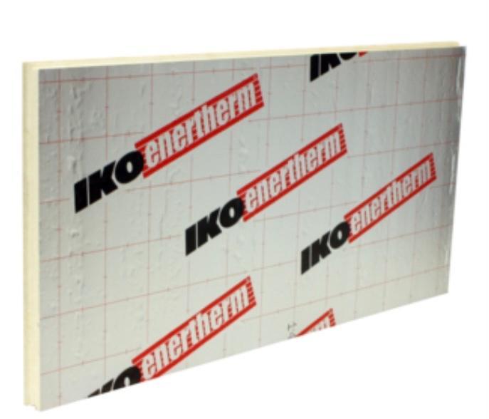IKO Enertherm PIR Isolatieplaat 1200x600x120mm TG. 64 stuks, Doe-het-zelf en Verbouw, Isolatie en Afdichting, Nieuw, Vloerisolatie
