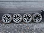 Originele BMW wielset styling 413 met winterbanden 17 inch, Auto-onderdelen, Banden en Velgen, Ophalen, Gebruikt, Banden en Velgen