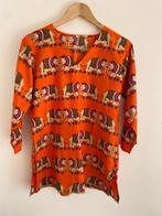 Mooie tuniek met olifanten maat m, Ophalen of Verzenden, Zo goed als nieuw, Maat 38/40 (M), Oranje