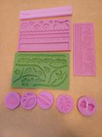 Leuke set met siliconen mallen voor het decoreren van taarte, Ophalen, Zo goed als nieuw, Taarten of Cupcakes, Versiering