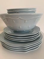 Zara Home servies lichtblauw 14 delig, Huis en Inrichting, Ophalen, Nieuw, Effen, Porselein