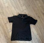 Jongens Zwart PJS Polo Shirt - maat 164, Gebruikt, Ophalen of Verzenden, Parajumpers, Shirt of Longsleeve