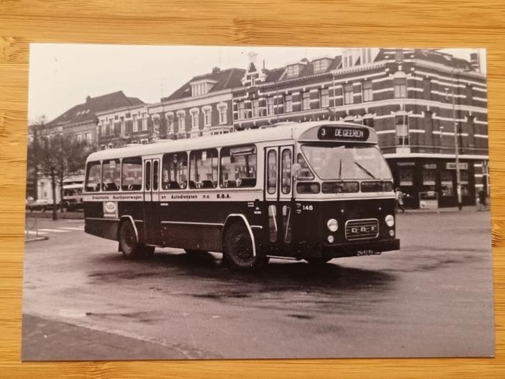 Foto BUS BBA Breda 148, Verzamelen, Spoorwegen en Tramwegen, Gebruikt, Bus of Metro, Overige typen, Verzenden