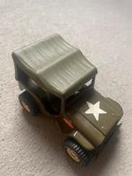 Vintage Tonka Jeep Legervoertuig, Ophalen of Verzenden, Gebruikt
