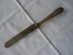 Antiek mes met mooi bewerkt Zilveren heft . Art Deco ca 1910, Ophalen of Verzenden, Zilver