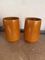 2 Hoge Bloempotten, Ophalen, Gebruikt, Overige kleuren, Aardewerk of Porselein